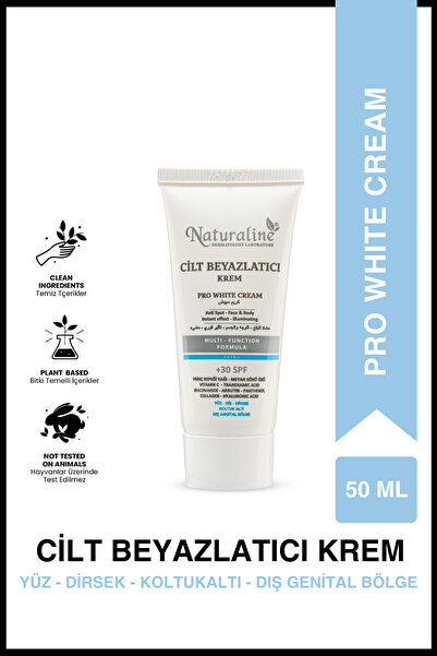 Naturaline كريم تبييض البشرة 50 مل - حماية 30 SPF