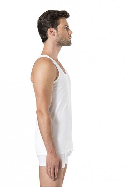 Pierre Cardin Men's Cotton Undershirt Set of 4