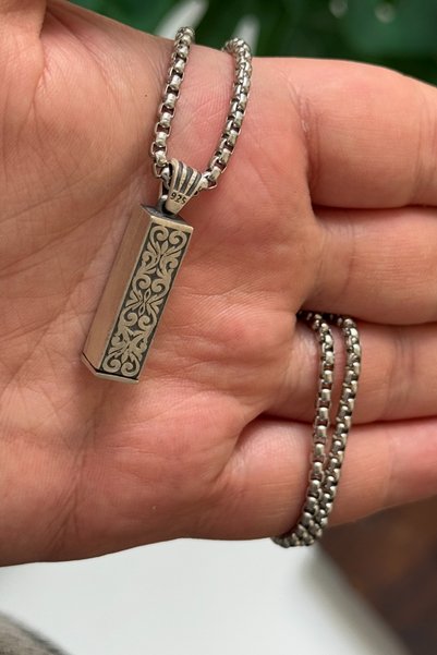 cheetahquality Cevşen 925 Ayar Gümüş Özel Yapım Handmade Erkek Kolye