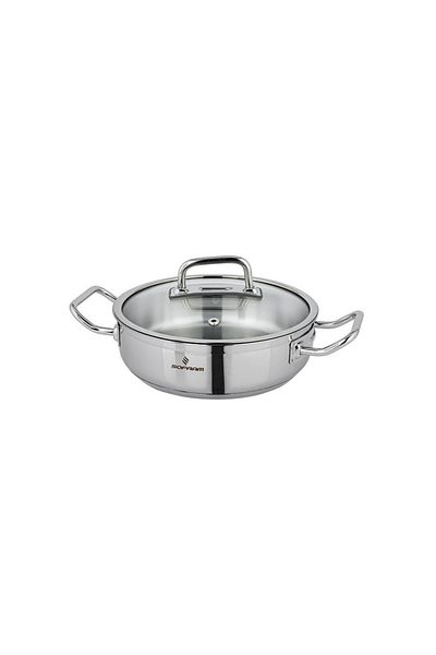 Sofram 16cm 18/10 Stainless Steel Single Casserole