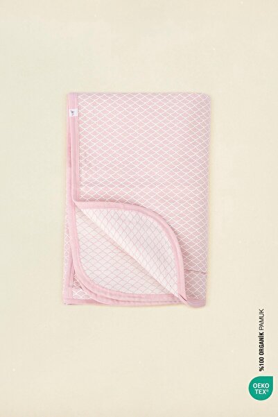 İrya Bebe Marin Mermaid Müslin Bebek Battaniyesi Pembe 120x120