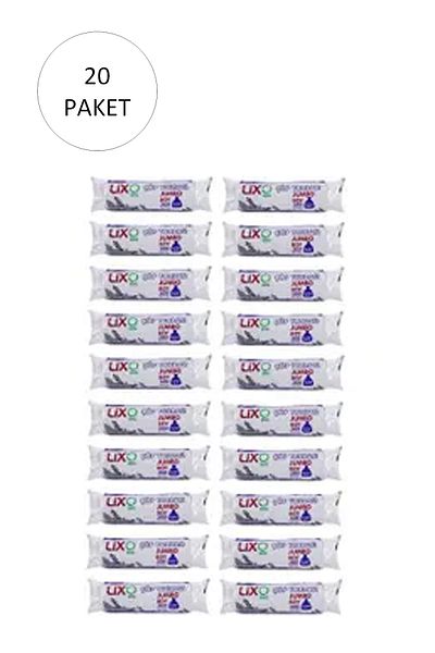 Mu Art J-650 Jumbo Size Garbage Bag 80 X 110 cm 10 Rolls X 20 Pack = 200 Pieces (Black)