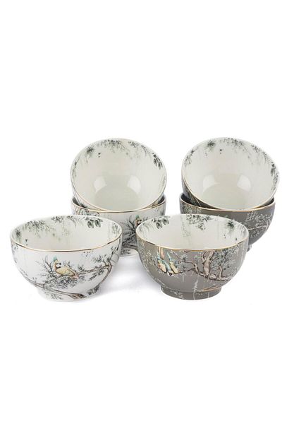 Mikasa Moor Plomo 6-Piece Bowl 13X7Cm