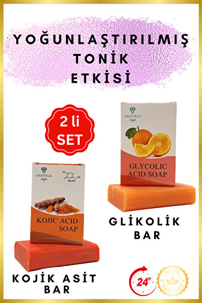 Anatolia Soap Leke Karşıtı Gözenek Sıkılaştırıcı Glikolik ve Kojik Asit Tonik...