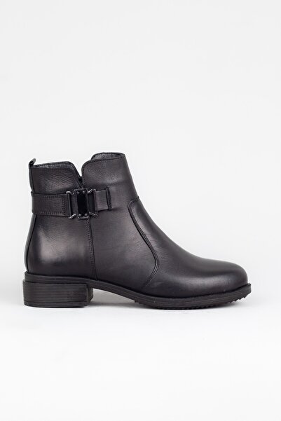 Adım Adım Дамски ботуши от естествена кожа с цип, изключително меки