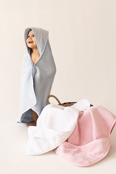 İrya Baby Marine Swaddle Towel White 75x75