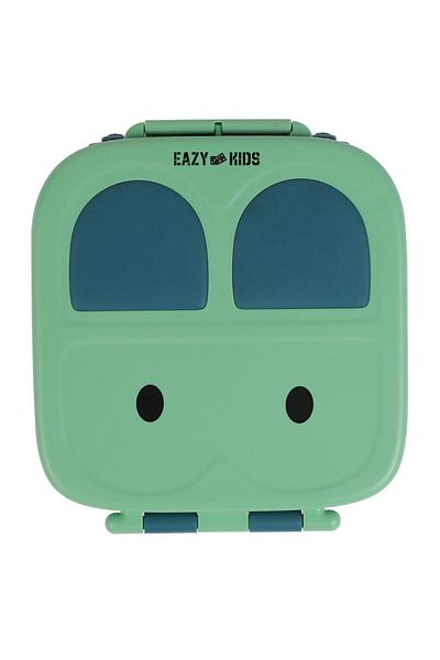 Eazy Kids صندوق بينتو مع حقيبة غداء معزولة - أخضر