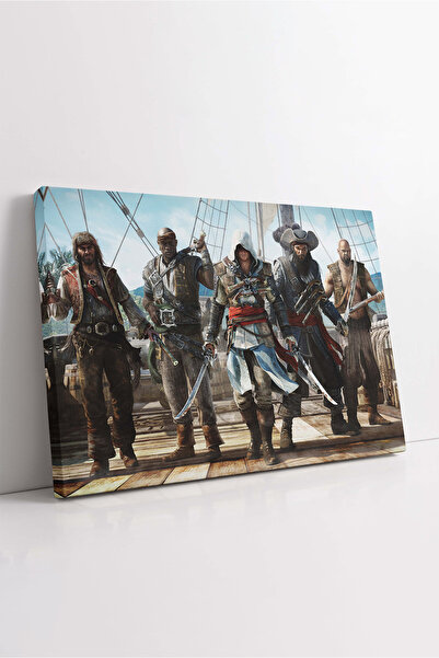 KOSS Dijital Pictură pe pânză orizontală pentru jocul piratilor Assassin's Cr...