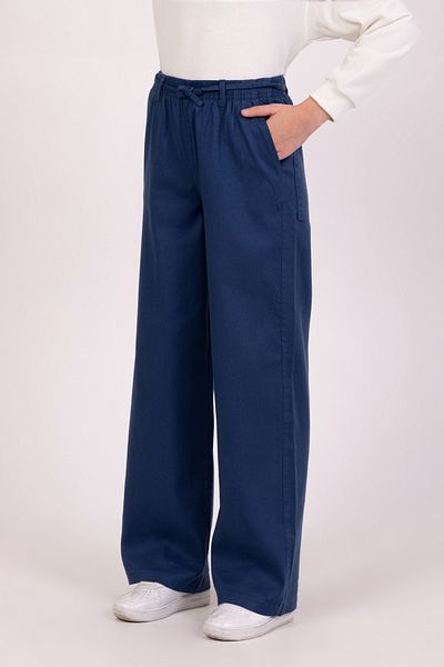 DMB BOYS & GIRLS Çaren Kids- Side Pocket Elastic Waist Girls Pants
