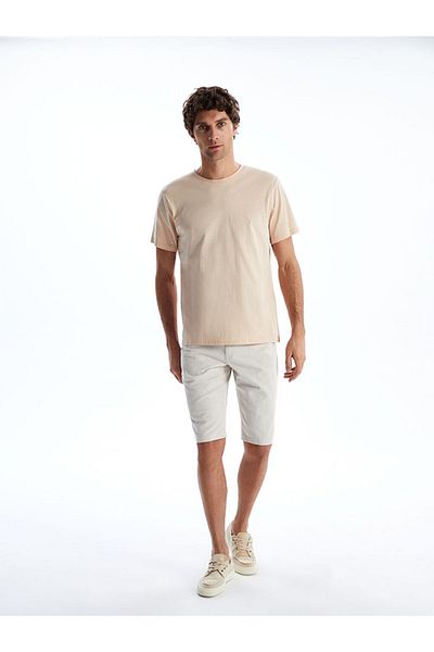 LC Waikiki Νέα σεζόν Crew Neck Duz Ανδρικό Tisort - S5H281Z8