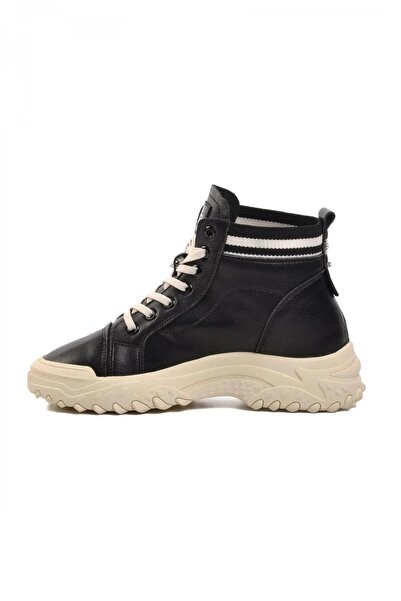 Guja 23K310-20 Kadın Siyah Deri Sneaker Bot