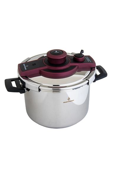 Sofram Nova 6-Quart 18/10 Stainless Steel Pressure Cooker