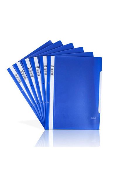 Cassa Eco A4 Blue Wire File Plastic - Pack of 50 7730