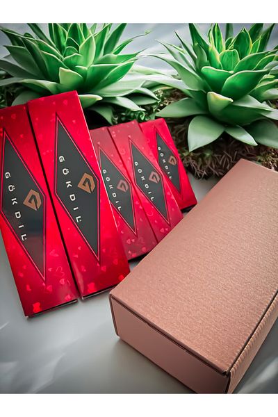 Gökdil Asian 18 Pieces 6 Persons Luxury & 18/0 Boxed Dish Set