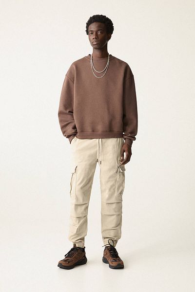 Pull & Bear Cargo jogger trousers