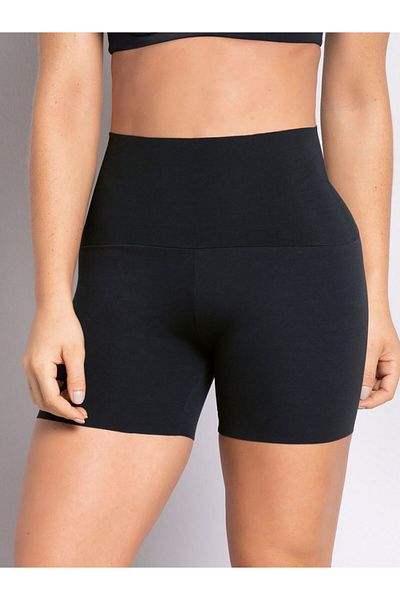 MİSTİRİK Boxer negru cu tăiere cu laser model Carigna - Fără urme