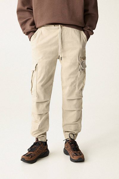 Pull & Bear Cargo jogger trousers