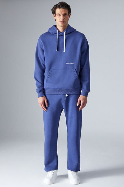 GRIMELANGE Narciso Men's Soft Fleece Blue Sweatshirt