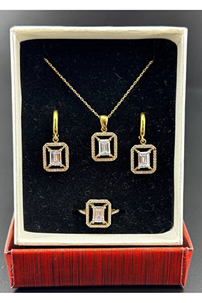 Gümüş Kolye Set Hcz-Model FREWW