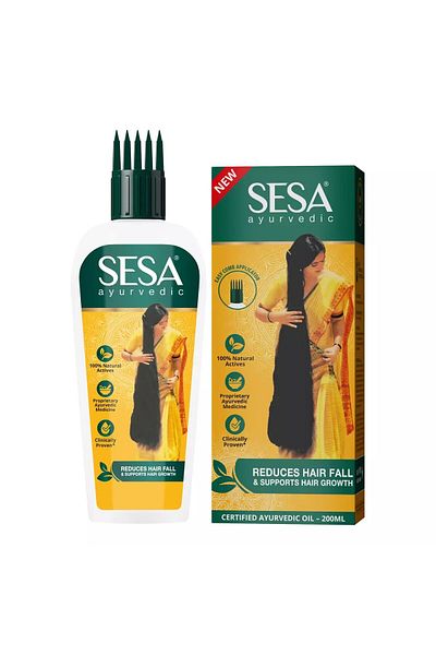 SESA SESA Sesa Oil 200 ml, INDICKÝ olej pro růst vlasů