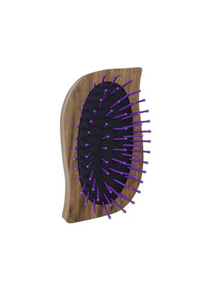 ANWEN ANWEN Wooden Mini Brush - Wooden Brush MINI