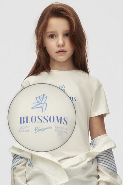xo kids moda T-Shirt for Girls 8-14 Years 38421
