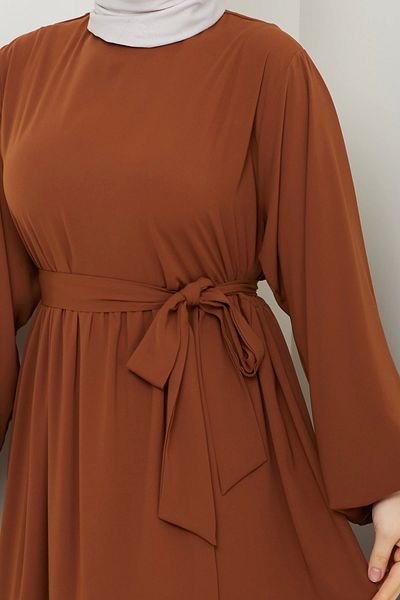 SERRA MODA Φόρεμα Ισλαμικό Mina Τσετσερί Φεράτζε Φαρδύ Κοψίμα