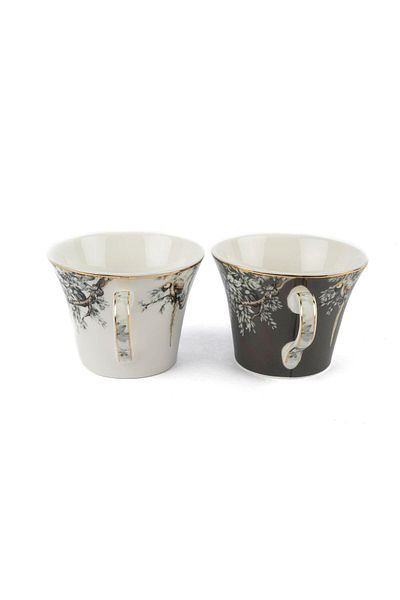 Mikasa Moor Plomo Set of 6 Coffee Cups
