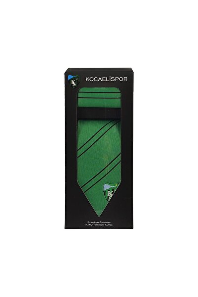Cix Spor Ліцензований краватка Kocaelispor зелено-чорний