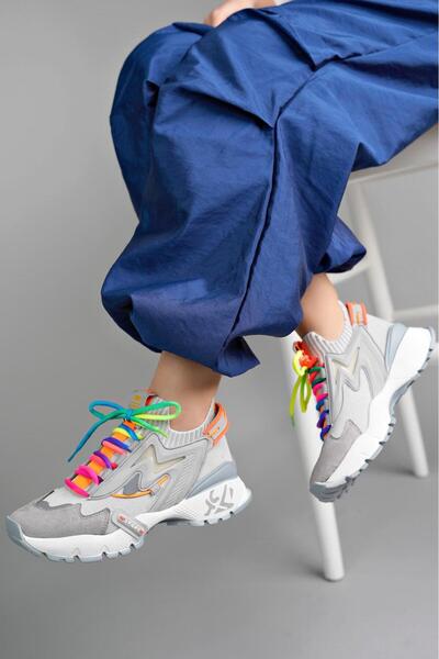 LEYDİ SHOES TOKYO COLOR ΛΕΥΚΑ ΑΘΛΗΤΙΚΑ ΠΑΠΟΥΤΣΙΑ