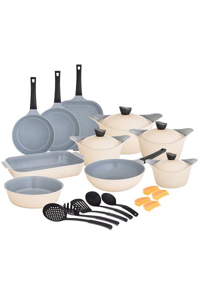 Lahoya Granite Cookware Set 23 Pieces