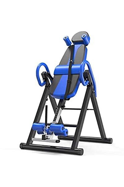 HEPİTOP Ters Duruş Sehpası, İnversiyon Terapi Aleti, Baş Aşağı Duruş Egzersiz Standı Inversion Therapy Mavi
