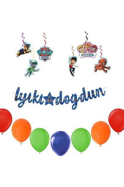 Parti Dükkanım مجموعة حفلات باو باترول الاقتصادية