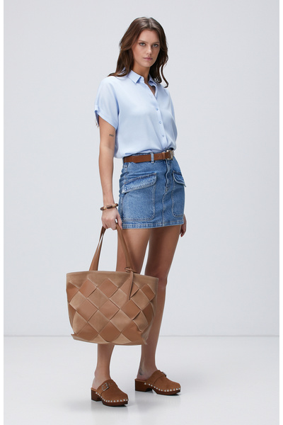 Network Açık Mavi Gömlek