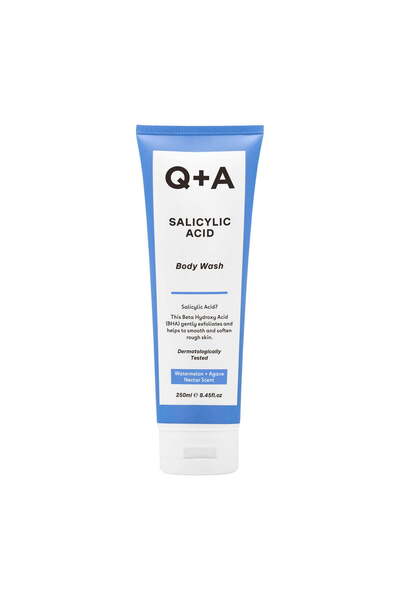 Q+A Telový gél s kyselinou salicylovou proti akné s kyselinou salicylovou, 25...