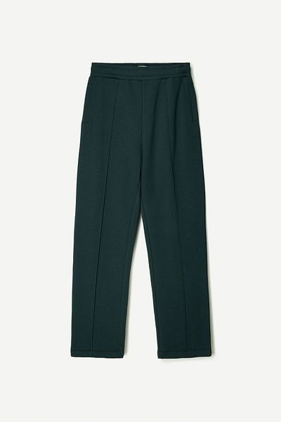 Bershka Wide leg plush trousers