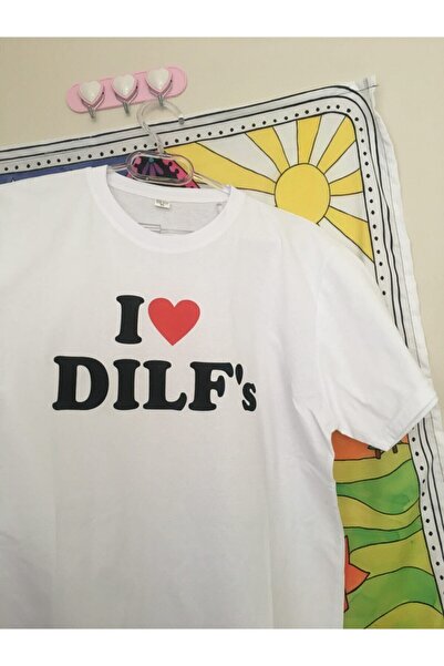 CC STORE Tricou unisex oversize Y2k I Love Dilfs