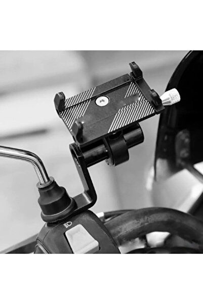 Motobros Motosiklet Bisiklet Ayna Ayağına Telefon Tutucu