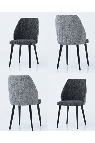 FHD FABRİSYA HOME DESİGN archibald sandalye 4 adet,mutfak sandalyesi, yemek o...