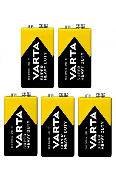 ANKTEK 9 Volt Superlife Çinko Pil ( 5 ADET )