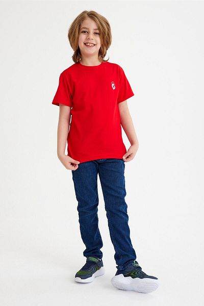 CC STORE Cc Logo Printed Children's T-Shirt for Ages 5-15