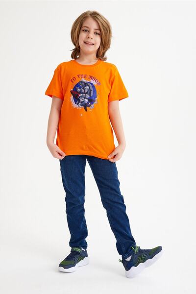 CC STORE Παιδικό μπλουζάκι με στάμπα Astronaut για 5-15 ετών