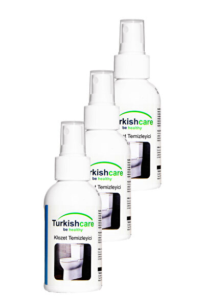 Turkishcare Klozet Tuvalet Temizleyici Hijyen Spreyi Seyahat Ve Çanta Boyu 10...