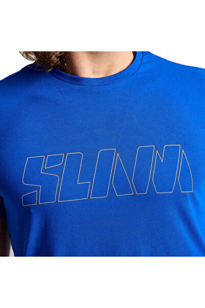 Slam Logo Men's Blue T-Shirt Men's T-Shirt A112007S00