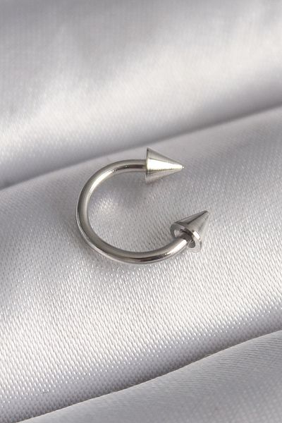 Skygo 316L Steel Silver Ring Nail Model Women Piercing - Tj-Pr1367
