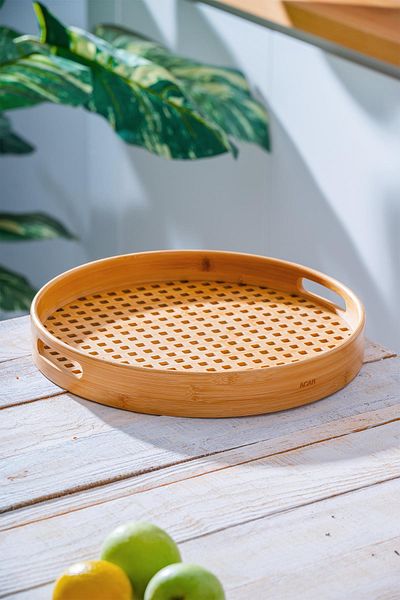 ACAR Bamboo Presentation Tray - 35 cm