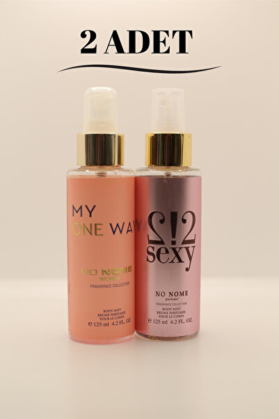 NO NOME 076 212 Sexy 130 My Way Body Mist Kadın Vücut Spreyi 125 Ml 2 (i̇ki̇)...