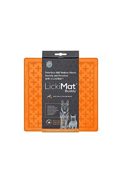 LickiMat وحدة تغذية الكلاب البطيئة الكلاسيكية Buddy لجميع الأحجام والسلالات