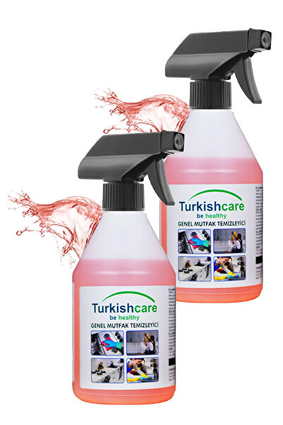 Turkishcare Genel Mutfak Temizleyici Sprey 500 Ml. İkili Set