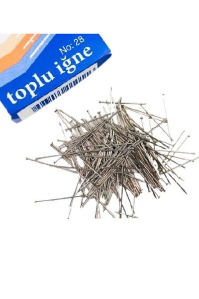 Limmy Μαζική βελόνα 28 mm 20 gr Γραφείο, Γάμος, Κασκόλ - 1 Πακέτο